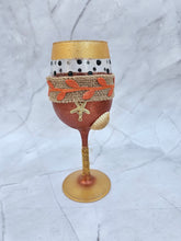 Load image into Gallery viewer, Wine Glass Candle Holder