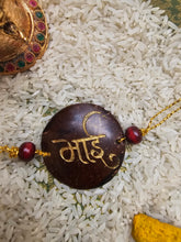 Load image into Gallery viewer, Coconut Shell Rakhi - Bhai (Hindi)