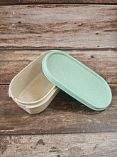Load image into Gallery viewer, Lunch Box - Oval (600 ml) | Made from Rice Husk | Recycled - Pastel Colors