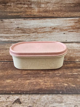 Load image into Gallery viewer, Lunch Box - Oval (600 ml) | Made from Rice Husk | Recycled - Pastel Colors
