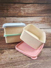Load image into Gallery viewer, Lunch Box - Square (500 ml) | Rice Husk | Recycled | Pastel Colors