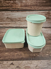 Load image into Gallery viewer, Lunch Box - Oval (600 ml) | Made from Rice Husk | Recycled - Pastel Colors