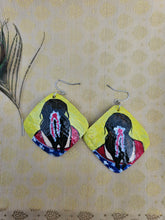 Load image into Gallery viewer, Hand Painted - Coconut Shell Earrings - Divya