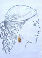 Load image into Gallery viewer, Peanut Shell Earrings | Real Peanut