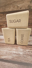 Load image into Gallery viewer, Rice Husk Canister - Coffee/Tea/Sugar