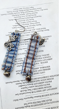 Load image into Gallery viewer, Denim Earrings