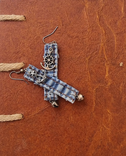 Load image into Gallery viewer, Denim Earrings