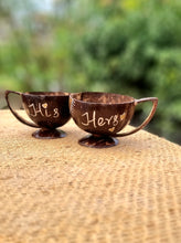 Load image into Gallery viewer, Coconut Shell Coffee Mugs (set of 2)