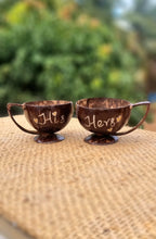Load image into Gallery viewer, Coconut Shell Coffee Mugs (set of 2)