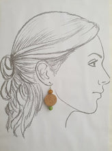 Load image into Gallery viewer, Wine Cork Earring