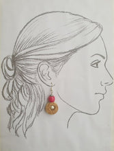 Load image into Gallery viewer, Wine Cork Earrings