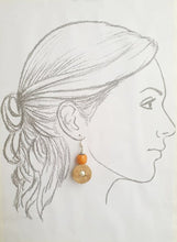 Load image into Gallery viewer, Wine Cork Earrings