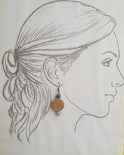 Load image into Gallery viewer, Wine Cork Earring