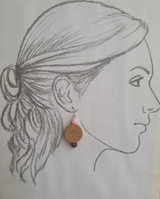 Load image into Gallery viewer, Wine Cork Earring