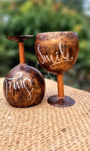 Load image into Gallery viewer, Coconut Shell Wine Cups (set of 2)