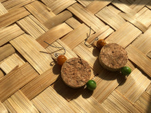 Load image into Gallery viewer, Wine Cork Earring