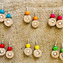 Load image into Gallery viewer, Wine Cork Earrings
