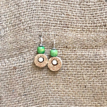 Load image into Gallery viewer, Wine Cork Earrings