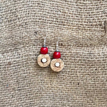 Load image into Gallery viewer, Wine Cork Earrings
