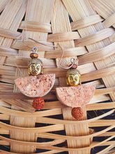 Load image into Gallery viewer, Wine Cork Earrings