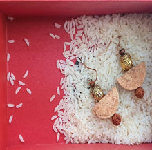 Load image into Gallery viewer, Wine Cork Earrings