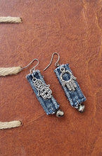 Load image into Gallery viewer, Denim Earrings