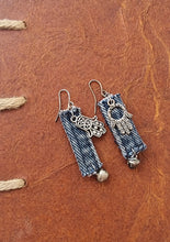 Load image into Gallery viewer, Denim Earrings