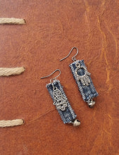 Load image into Gallery viewer, Denim Earrings