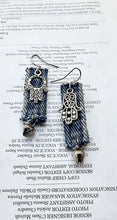 Load image into Gallery viewer, Denim Earrings