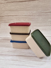 Load image into Gallery viewer, Lunch Box - Square (500 ml) | Rice Husk | Recycled | Dark Colors
