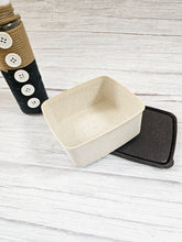 Load image into Gallery viewer, Lunch Box - Square (500 ml) | Rice Husk | Recycled | Dark Colors
