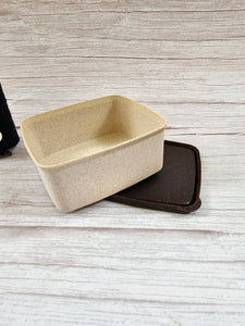 Lunch Box - Square (500 ml) | Rice Husk | Recycled | Dark Colors