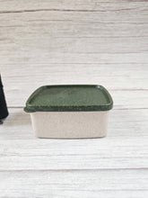 Load image into Gallery viewer, Lunch Box - Square (500 ml) | Rice Husk | Recycled | Dark Colors
