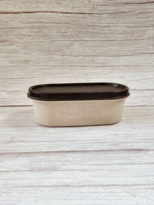 Lunch Box - Oval (600 ml) | Made from Rice Husk | Recycled - Dark Colors