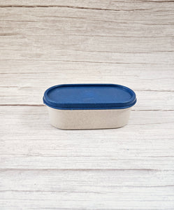 Lunch Box - Oval (600 ml) | Made from Rice Husk | Recycled - Dark Colors