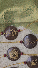 Load and play video in Gallery viewer, Coconut Shell Rakhi - Bhai (English)

