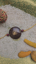 Load and play video in Gallery viewer, Coconut Shell Rakhi - Krishna
