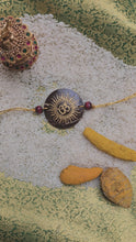 Load and play video in Gallery viewer, Coconut Shell Rakhi - Om
