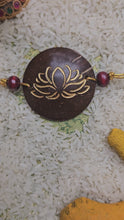 Load and play video in Gallery viewer, Coconut Shell Rakhi - Kamal
